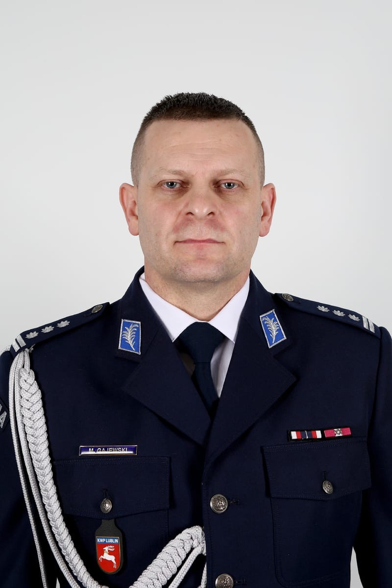 INSPEKTOR MARIUSZ GAJEWSKI