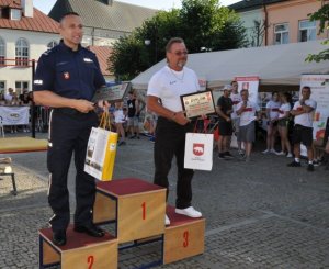 Zwycięzcy zawodów na podium