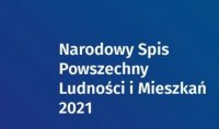 napis: narodowy spis powszechny ludności i mieszkań 2021