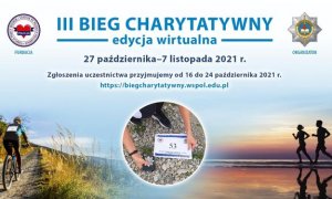 plakat biegu charytatywnego