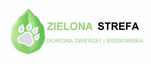 logotyp zielonej strefy - ochrona zwierząt i środowiska