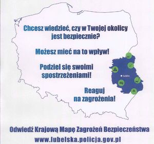 Krajowa Mapa Zagrożeń Bezpieczeństwa - treść w komunikacie