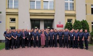 zdjęcie grupowe policjantów