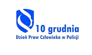 logo i napis Międzynarodowego Dnia Praw Człowieka