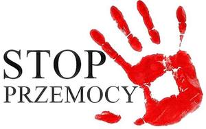 napis stop przemocy