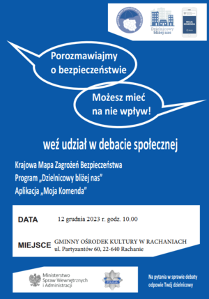 plakat debaty