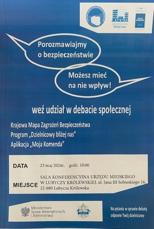 Debata społeczna w Lubyczy Królewskiej