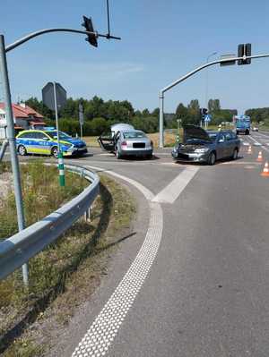 Zdarzenie drogowe Dąbrowa Tomaszowska