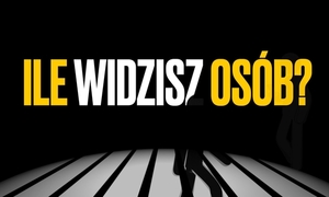 ile widzisz osób? zdjęcie pieszych po zmroku