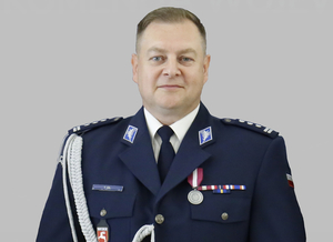 Komendant Wojewódzki Policji w Lublinie insp. Tomasz Gil