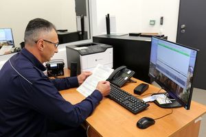 Funkcjonariusz - Uczestnik konkursu na dzielnicowego roku