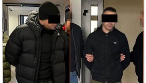 Zatrzymani mężczyźni.