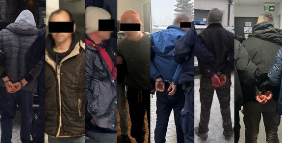 zatrzymani podczas akcji poszukiwany