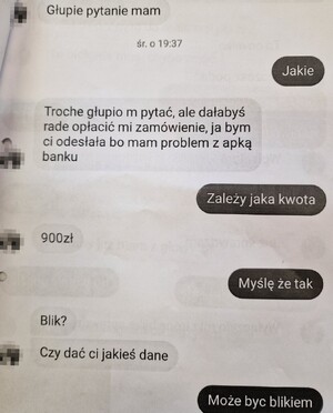 screen wiadomości