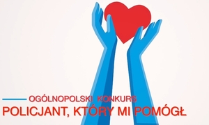 plakat konkursu policjant który mi pomógł