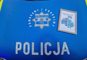 policjanci z wizytą u przedszkolaków